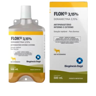 Flok 3,15% 500ml Doramectina Biogenesis